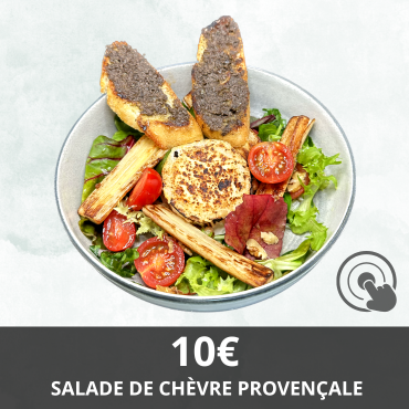 Salade de Chèvre Provençale - Restaurant Le Globe Trotteur Lorient