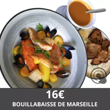 Bouillabaisse de Marseille - Restaurant Le Globe Trotteur Lorient