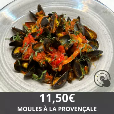 Moules à la Provençale - Restaurant Le Globe Trotteur Lorient