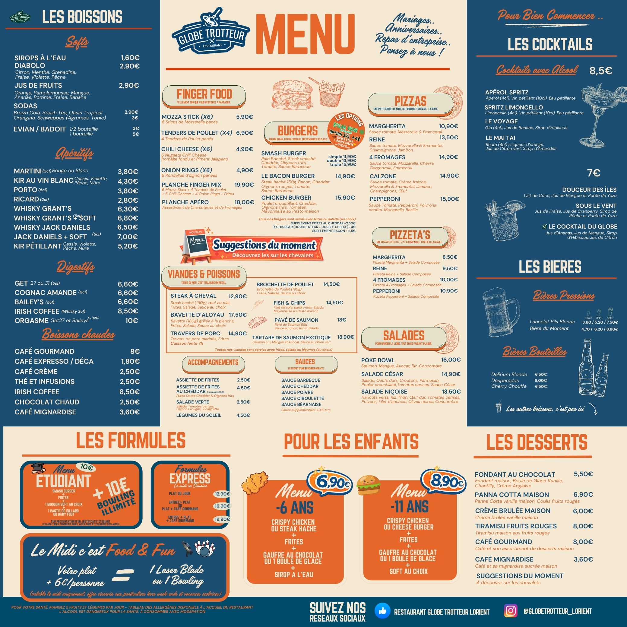 Carte Globe Trotteur Lorient